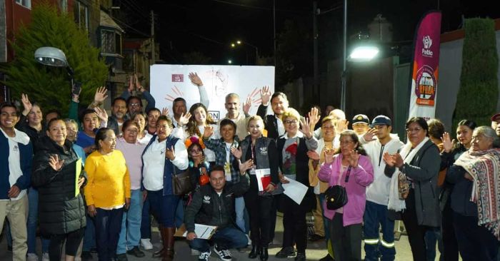 Inaugura Gobierno de Pepe Chedraui iluminaci&oacute;n con tecnolog&iacute;a LED en la colonia del Valle