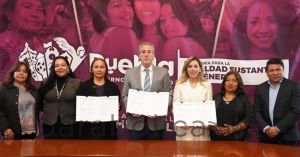 Firma Pepe Chedraui convenio para fortalecer atención a mujeres