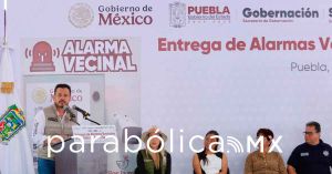 Se refuerza la seguridad en Puebla capital con Alarmas Vecinales: Garc&iacute;a Parra