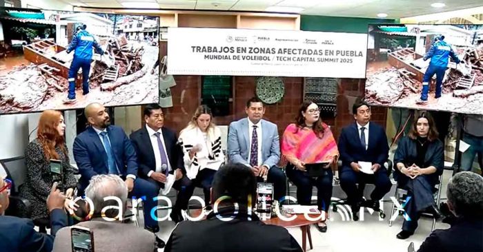 Ofrece Armenta informe en CDMX de atenci&oacute;n a comunidades afectadas en la Sierra Norte