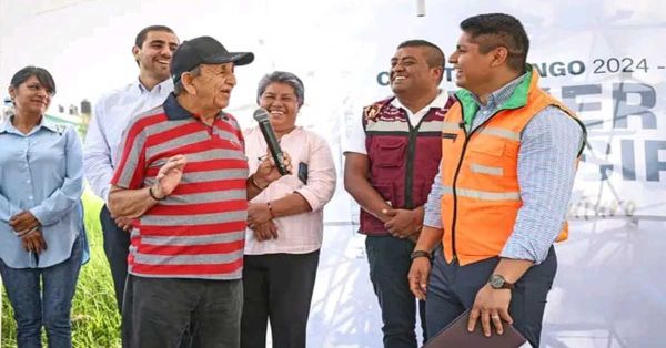 Inicia Omar Mu&ntilde;oz obra de pavimentaci&oacute;n en Sanctorum