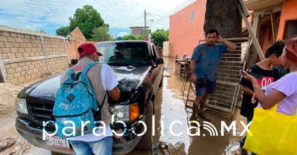 Avanza Bienestar con censo en zonas afectadas por las lluvias