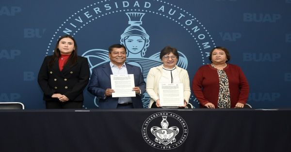 Signa convenio de colaboraci&oacute;n la BUAP con la Secretar&iacute;a de Infraestructura estatal