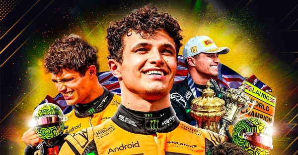 Consigue Lando Norris el campeonato de la F1; se queda Verstappen a dos puntos