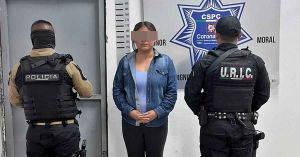 Detienen en Coronango a Anel N., por tener vehículo con reporte de robo