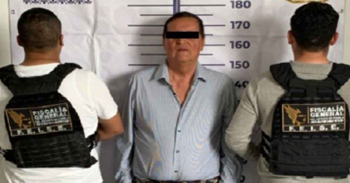 Detenido por presunta extorsión a su hijo con 30 mdp