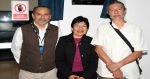 Devela Lilia Cedillo placa para reconocer la labor del doctor Manuel Mart&iacute;n Ortiz