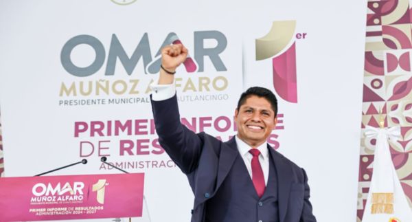 Rinde Omar Muñoz su  primer informe de resultados
