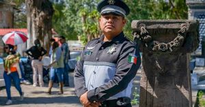 Refuerza polic&iacute;a auxiliar operativos por D&iacute;a de Muertos