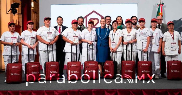 Ofrece Salud Casa por Casa cercan&iacute;a, atenci&oacute;n y amor: Sheinbaum