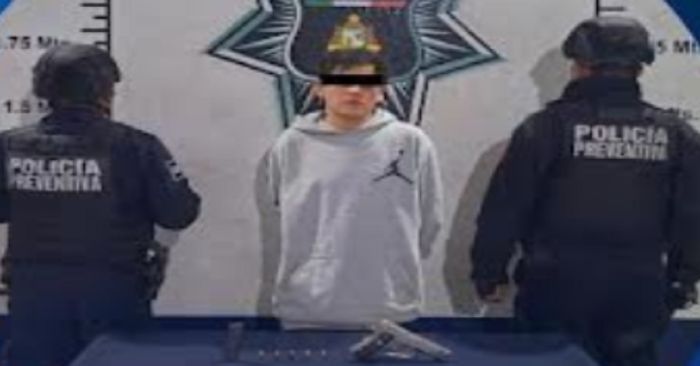 Detienen a sujeto armado durante operativo de vigilancia en Atlixco