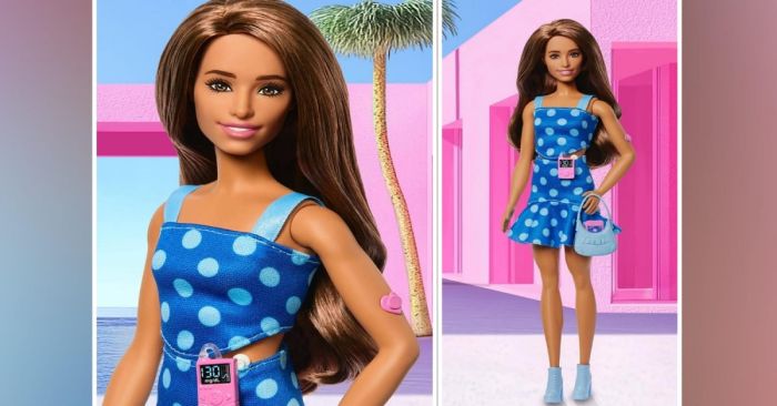Lanza Barbie la muñeca con Diabetes tipo 1