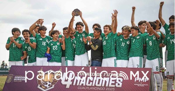 Se corona M&eacute;xico campe&oacute;n del "Torneo 4 Naciones" en Cuautlancingo
