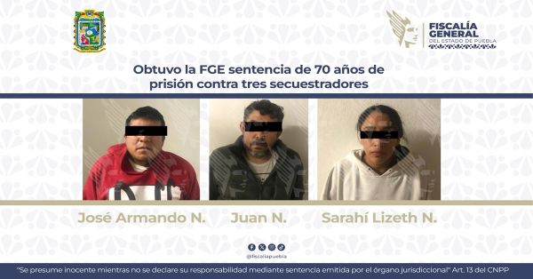 Detienen a tres personas por el delito de secuestro