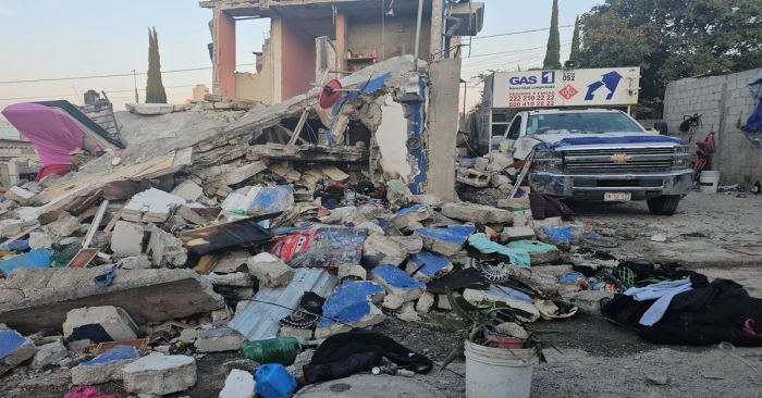 Investigan causas de la explosión en la colonia San Ramón, en Puebla