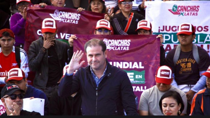 Puebla será el primer municipio del país en rehabilitar espacios deportivos con programa “Canchas x Latas”