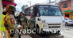 Realizan fuerzas federales y estatales el operativo "Pasajero Seguro"