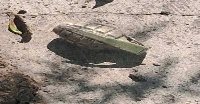 Encuentran granada en calles de San Mart&iacute;n Texmelucan