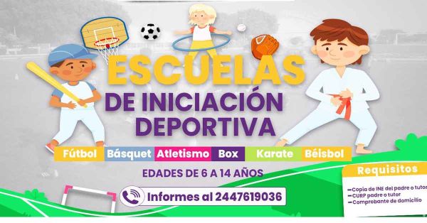 Impulsa Ariadna Ayala escuelas deportivas gratuitas