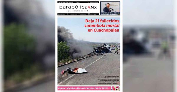 Checa la edición PDF de este jueves 15 de Mayo