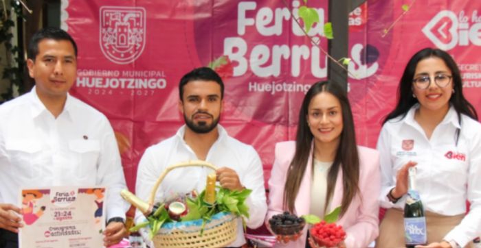 Invitan a 6ta Feria de las Berries en Huejotzingo