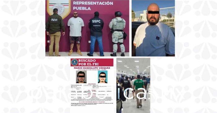 Coordina FGE traslado a Estados Unidos de objetivo prioritario buscado por el FBI