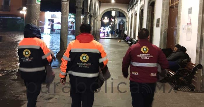 Atiende Zacatlán bajas temperaturas