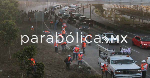 Interviene Gobierno de Puebla 8 tramos carreteros ante la temporada de lluvias