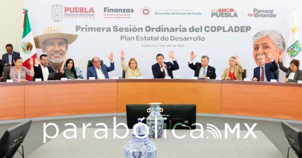 Aprueba COPLADEP el Plan Estatal de Desarrollo; destaca Armenta visión humanista y social
