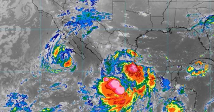 Seguirán las lluvias en siete estados de México