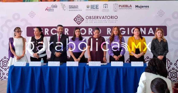 Encabeza FGE el Tercer Foro Regional del Observatorio de Participaci&oacute;n Pol&iacute;tica de las Mujeres