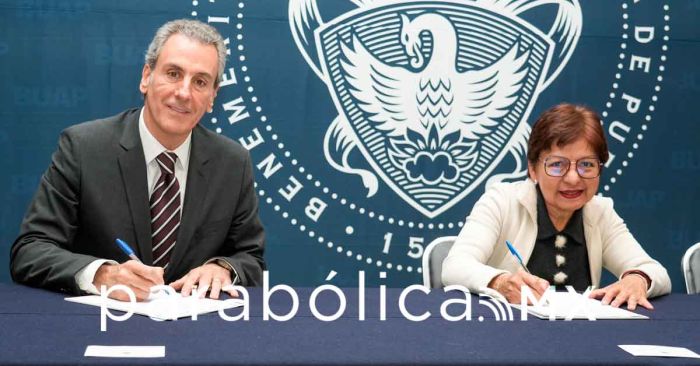Firman Gobierno de la Ciudad y la BUAP convenio de colaboraci&oacute;n