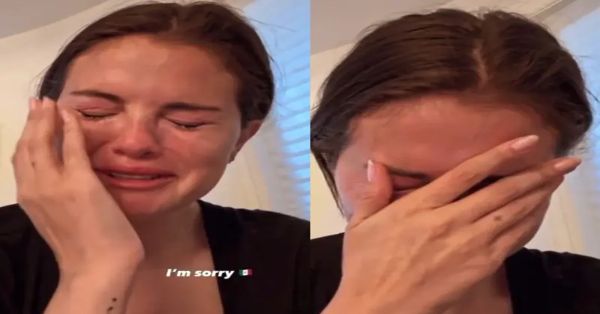 Llora Selena Gomez por deportaciones de mexicanos en Estados Unidos