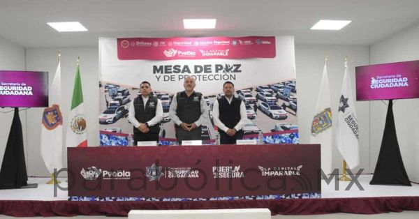 Entrega SSC balance semanal de seguridad