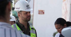 Supervisan trabajos de mantenimiento vial en 8 Sur&ndash;53 Norte
