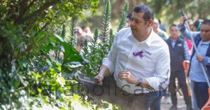 Encabeza Armenta faena comunitaria en Teziutl&aacute;n