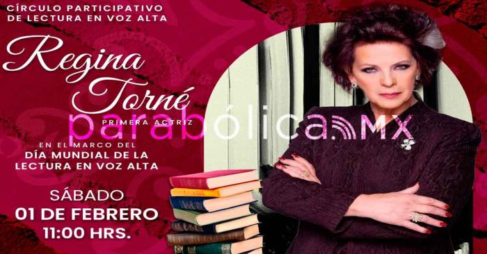 Invita IMACP a círculo participativo de lectura en voz alta con Regina Torné