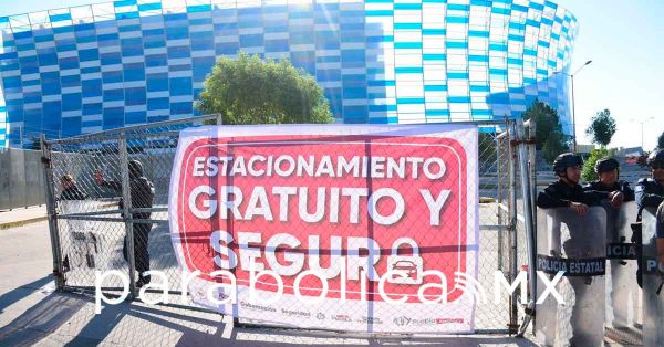 Garantizamos gratuidad y seguridad en la zona de los estadios: Gobierno de Puebla