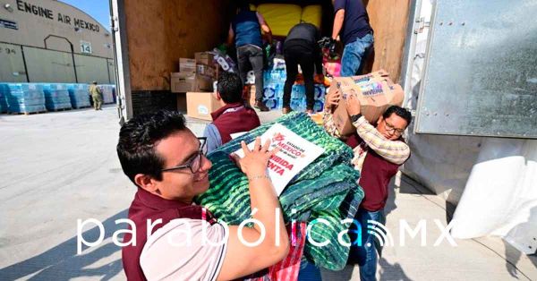 Suman 45 toneladas de apoyo del Edomex a Hidalgo: Delfina Gómez