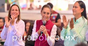 Anuncian Sheinbaum y Nahle en Poza Rica desazolve integral del r&iacute;o Cazones