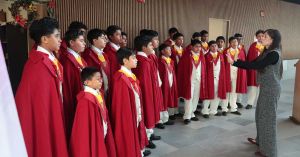 Se presenta Coro Navide&ntilde;o en el Congreso del Estado