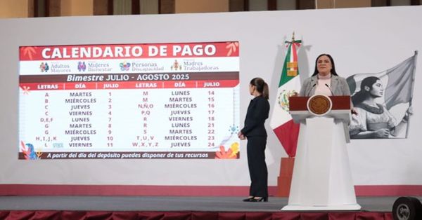 Inicia pago de Pensiones y Programas para el Bienestar del bimestre julio- agosto: Montiel Reyes