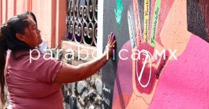 Se suma Atlixco a la pinta de los murales por la paz y la dignidad de las víctimas