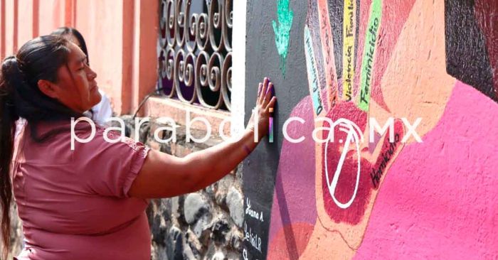 Se suma Atlixco a la pinta de los murales por la paz y la dignidad de las víctimas