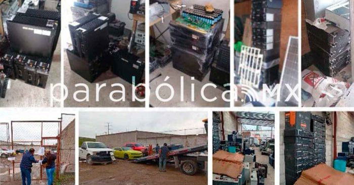Recupera Fiscalía más de 200 baterías de litio en la capital