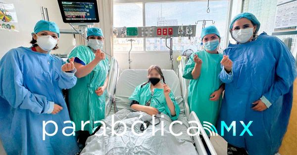 Recibe joven de 16 años alta médica tras un exitoso trasplante de corazón en el IMSS Jalisco