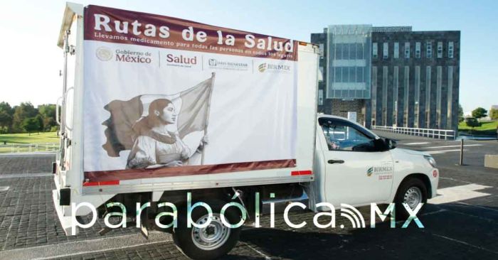 Agilizan Rutas de la Salud la distribución de medicamentos: Armenta