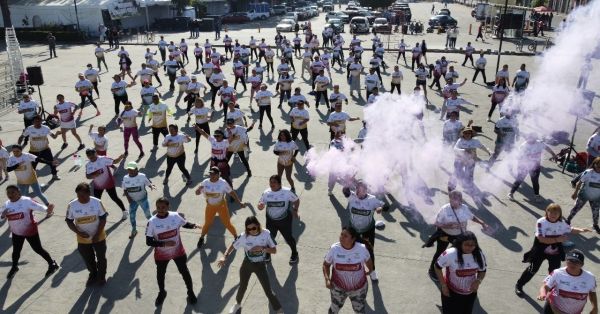 Congrega a 250 personas la Master Class y activación física en San Pedro Cholula