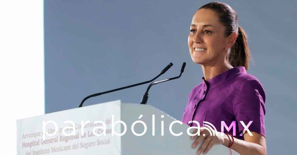 Arranca Sheinbaum la construcci&oacute;n del Hospital General Regional en Baja California sur