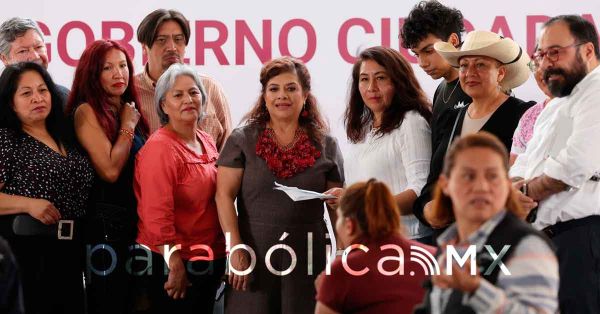 Recibe Clara Brugada respaldo al Cableb&uacute;s en San Bartolo Ameyalco